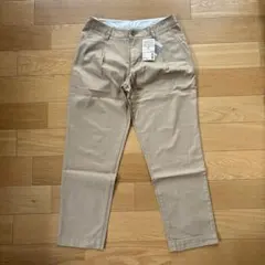 無印良品 オーガニックコットンツイル クロップドパンツ ベージュ 58のサムネイル