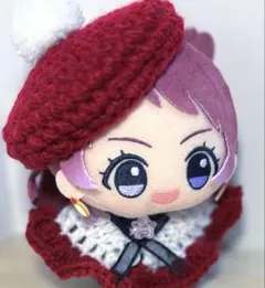 ちびぐるみ用 冬のポンチョ+帽子　セット