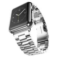 AppleWatch ステンレスバンド シルバー 38/40/41mm 工具付き