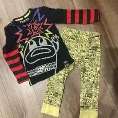 パーティパーティ長袖Tシャツとレギンスセット