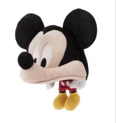 ディズニー　ミッキー　ファンキャップ　ぬいぐるみ帽子