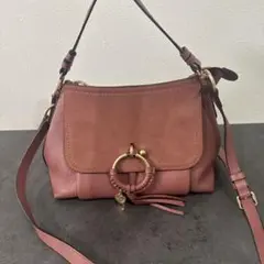 シーバイクロエ　See By Chloe ショルダーバッグ ジョアン　ピンク