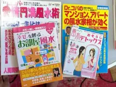 【断捨離中】恋愛 部屋 アパート マンション デトックス 風水 本 4冊 セット