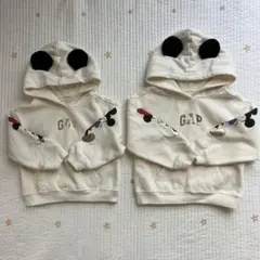 GAP ミッキー　トレーナー2点セット　90cm110cm