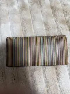 ポールスミス　Paul Smith 長財布　マルチストライプ