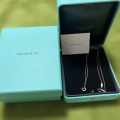 Tiffany & Co. シルバーハートネックレス箱付き
