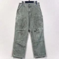 極上品 MOS】Carhartt ダブルニー 34×30 モスグリーン - メルカリ