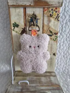 ♡ハンドメイド くまちゃんぬいぐるみ キーホルダー♡