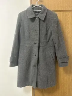 La'lore グレー ウールコート