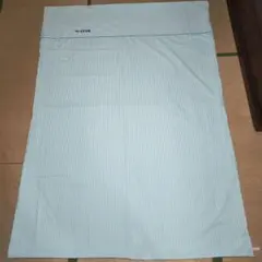 掛け布団カバー 水色　206cm×150cm