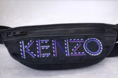 KENZO ケンゾー ボディバッグ ウエストポーチ 立体刺繍 タイガー