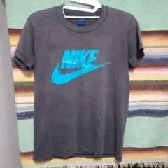 80s　ナイキ　紺タグ　Tシャツ　ビックロゴ　ゴツナイキ　カマボコ　4連　風車