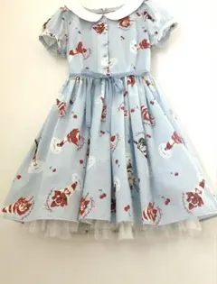 Ank Rouge アンクルージュストロベリーパフェ＆チョコレートパフェ柄ワンピのサムネイル