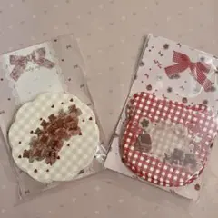 ARomantic tastycafe ダイカットメモ　２点