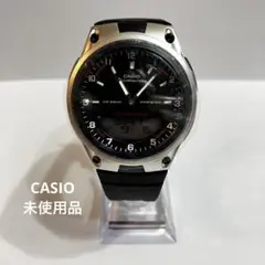【未使用品】カシオ CASIO クオーツ 腕時計 AW-80 メンズ ブラック