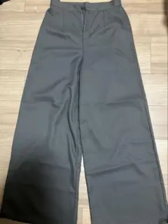 EGO ワイドパンツ グレー　Lサイズ