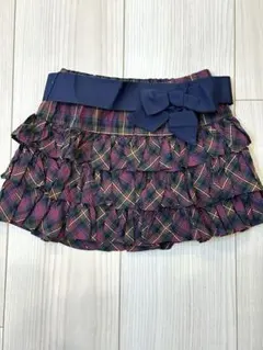 ポロラルフローレン　スカート　フリル　チェック　100cm