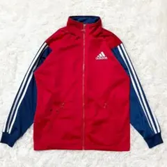 adidas トラックトップ ジャケット ジャージ メンズXS レッド/ブルー