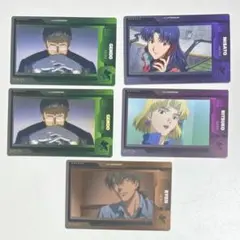 エヴァンゲリオン展　韓国　ランダムフォトカード　5枚セット