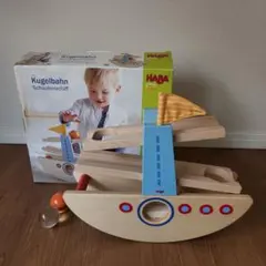 クーゲルバーン大＆クーゲルバーンシップ HABA ハバ ] はじめてのクーゲルバーン シップ ドイツ 1歳半