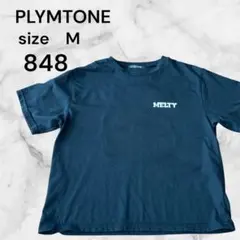 PLYMTONE Tシャツ ブラック Mサイズ 古着 シンプル ロゴのサムネイル
