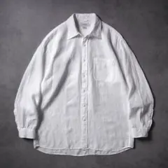00s J.CREW リネンシャツ 長袖シャツ ホワイト