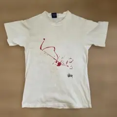 紺タグ　90s Old Stussy Wtaps Drop T-Shirt