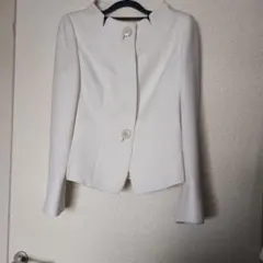 美品 Anni-Deux アンニドゥ フォーマルスーツ セットアップ ホワイト