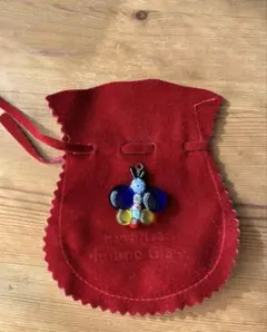 ヴェネチアングラス 　ムラーノガラス　ペンダントトップ　保管袋付き