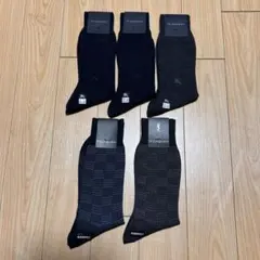 新品未使用　メンズ　ビジネスソックス　5足