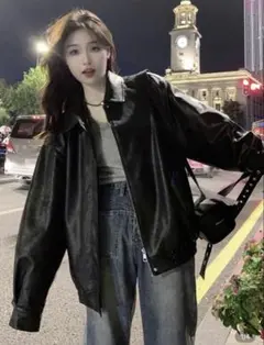 SHEIN レザージャケット