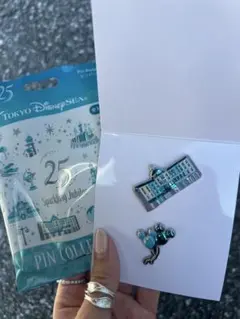 東京ディズニーシー 25周年ピンバッジセット