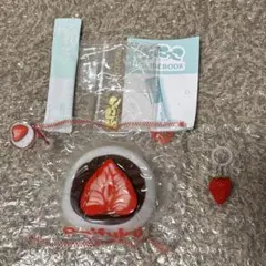 tokotoyz ぷにっこ 大福 いちご ※箱無し ＋ いちご めじるしチャーム
