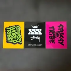 【新品⭐】STUSSY ステッカー × 3枚 セット