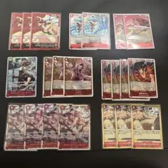 ワンピースカードゲーム 白ひげ海賊団 デッキパーツセット - メルカリ