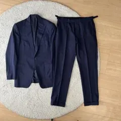 RALPH LAUREN イタリア製 2Bセットアップ ネイビーストライプのサムネイル