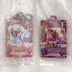 アイカツ！ ガチャガチャ だれでもアクリルチャーム1 大空あかり&藤原みやび