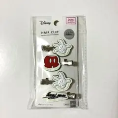 ディズニー　ヘアクリップ　ミッキーマウス