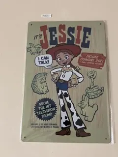 JESSIE ブリキ看板 インテリア 昭和レトロ