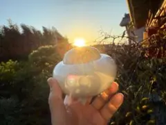 京都ヴィンテージ　白い陶器の香炉