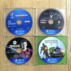 バトルフィールド4、ディスティニー、ウイイレ2016、FIFA14 PS4