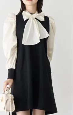 CELFORD セルフォード バックティアードミニワンピース