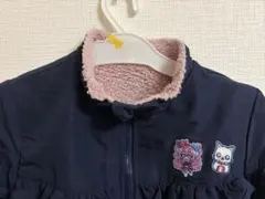 ネイビー フリル付きジャケット