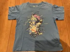 UT ポケモン Tシャツ 110 青
