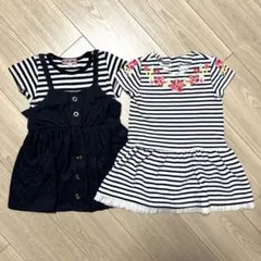 キッズトップス2点セット(100cm)