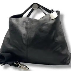 美品✨大容量 フルラ 2way トート ショルダーバッグ レザー 本革 斜め掛け