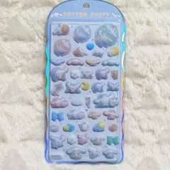 シナモロール コットンパフィ－ シール