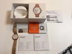 FOSSIL Q スマートウォッチ ゴールド/ベージュ 本体