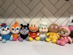 アンパンマン ぬいぐるみ 7体セット まとめ売りのサムネイル