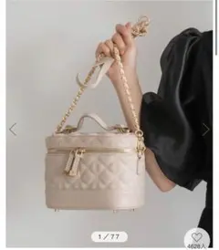 RANDA ランダ　キルティング2WAYバニティバッグ